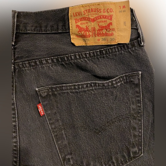 Levi’s 501 Men’s Jeans W36 L30 - Picture 3 of 4